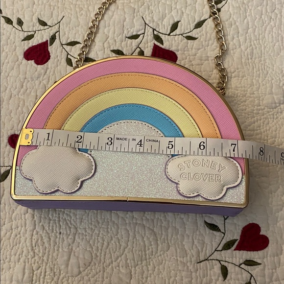 Stoney Clover Lane x Target Crossbody Bag Rainbow Chain - Picture 8 of 10
